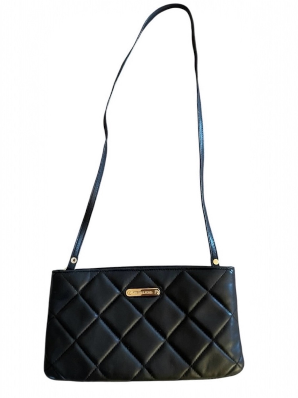 Michael Kors Black Quilted Shoulder Bag Purse